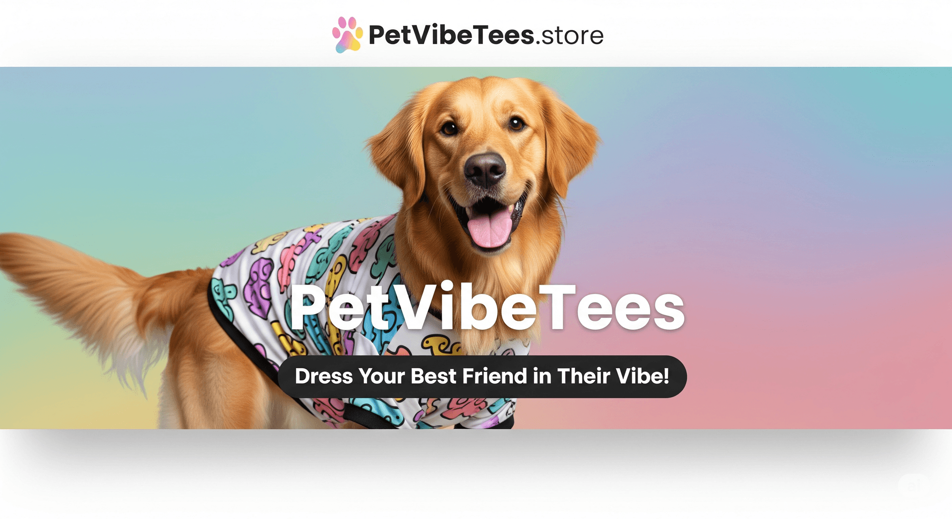 Banner for Pet Vibe Tees